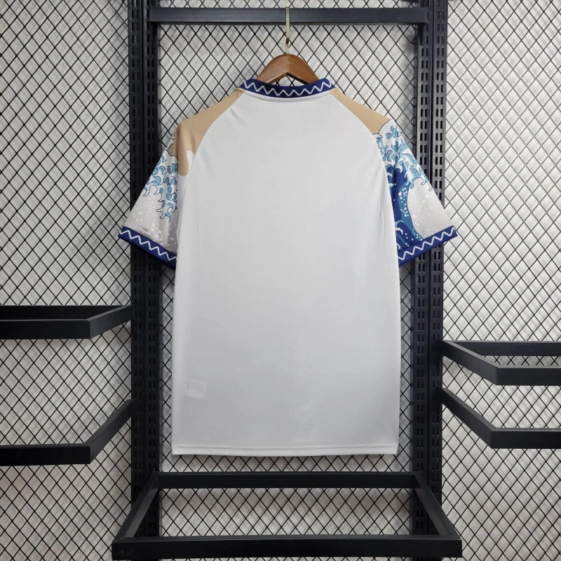 Japan Kanagawa Oki Naniwa Limited Edition Soccer Jersey 2023/24 - Blue