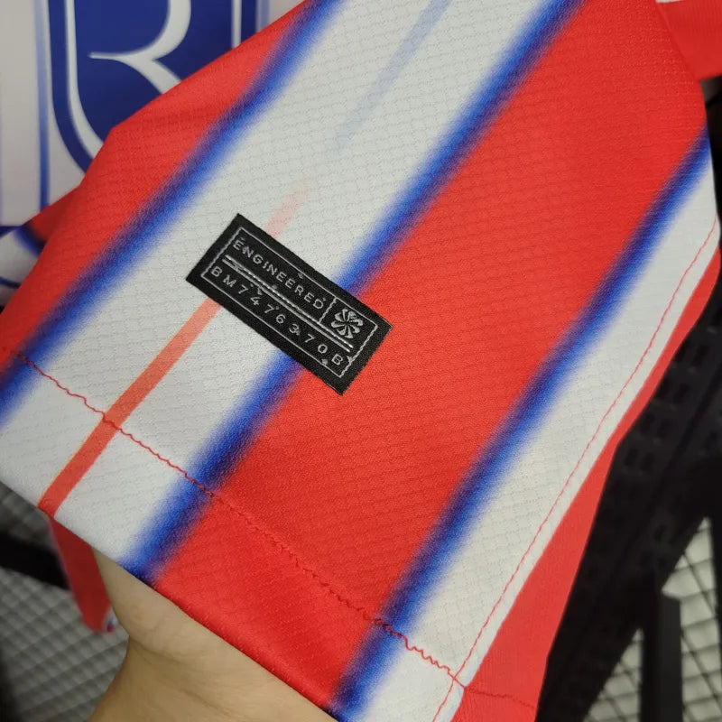 Atletico Madrid Julián Alvarez 19 Home Soccer Jersey 2024/25