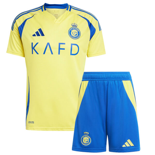 Al Nassr FC Cristiano Ronaldo 7 Kids Home Soccer Jersey 2024/25