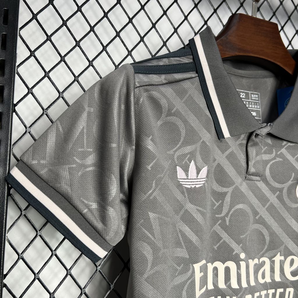 Real Madrid Vini JR 7 Third Kids Soccer Jersey 2024/25