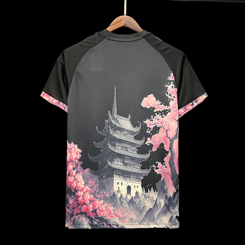 Japan Sakura Dragon Limited Edition Soccer Jersey 2023/24 - Black