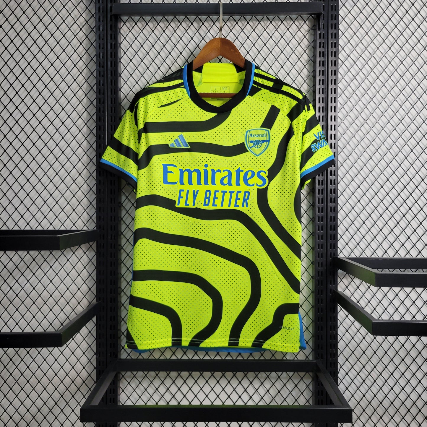 Arsenal Declan Rice 41 Away Soccer Jersey 2023/24