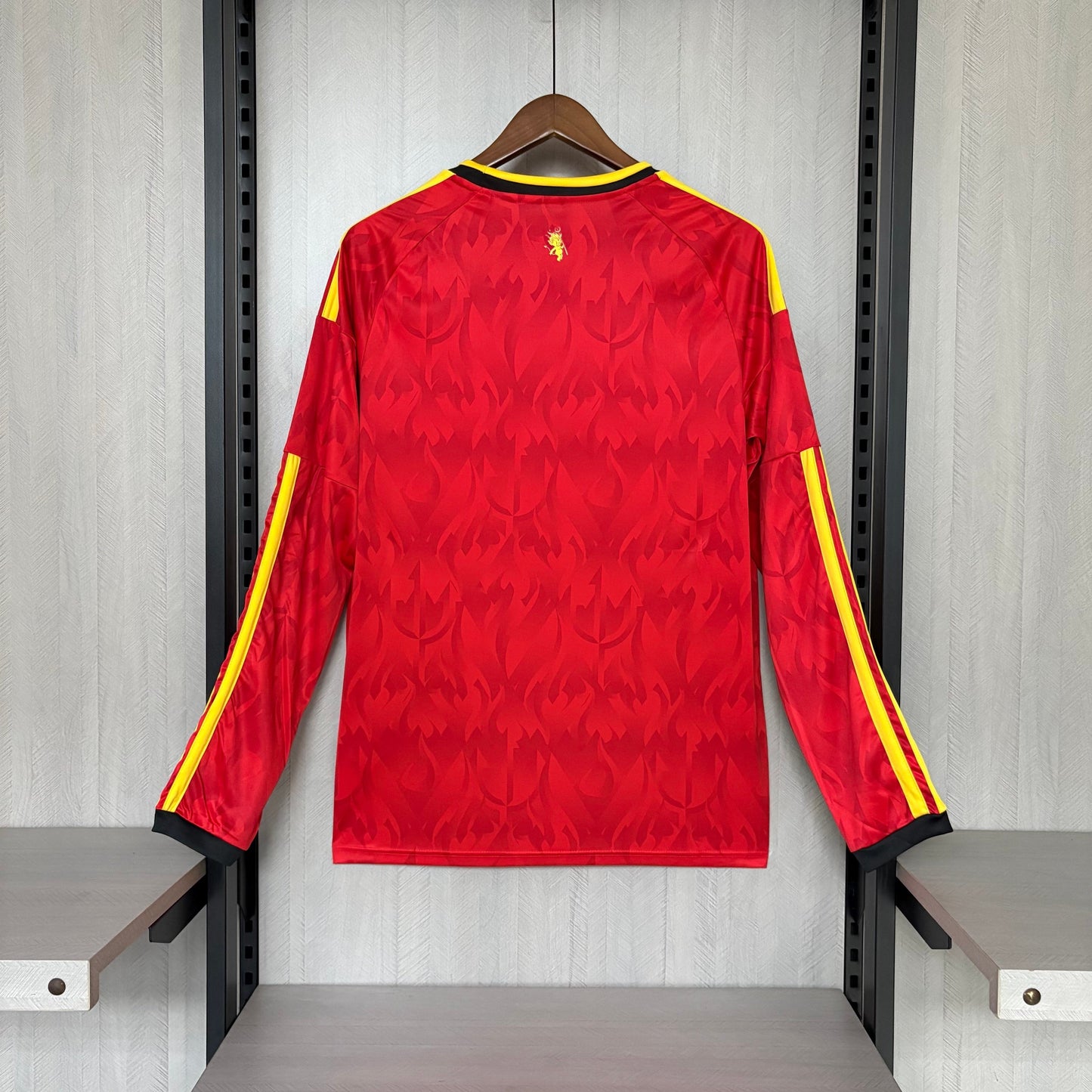 Belgium Long Sleeve Home Soccer Jersey World Cup 2026