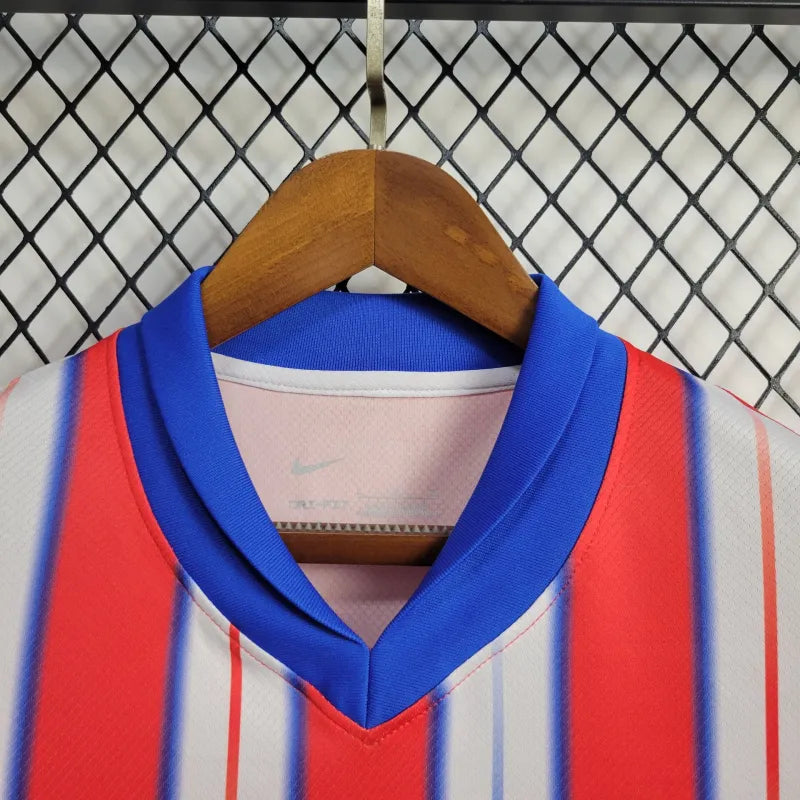 Atletico Madrid Julián Alvarez 19 Home Soccer Jersey 2024/25