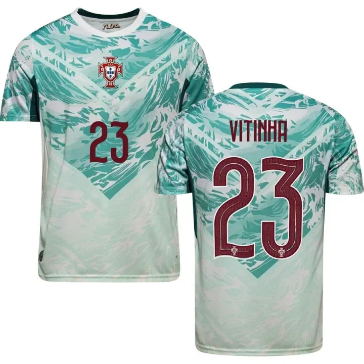 Portugal Vitinha 23 Away Soccer Jersey World Cup 2026