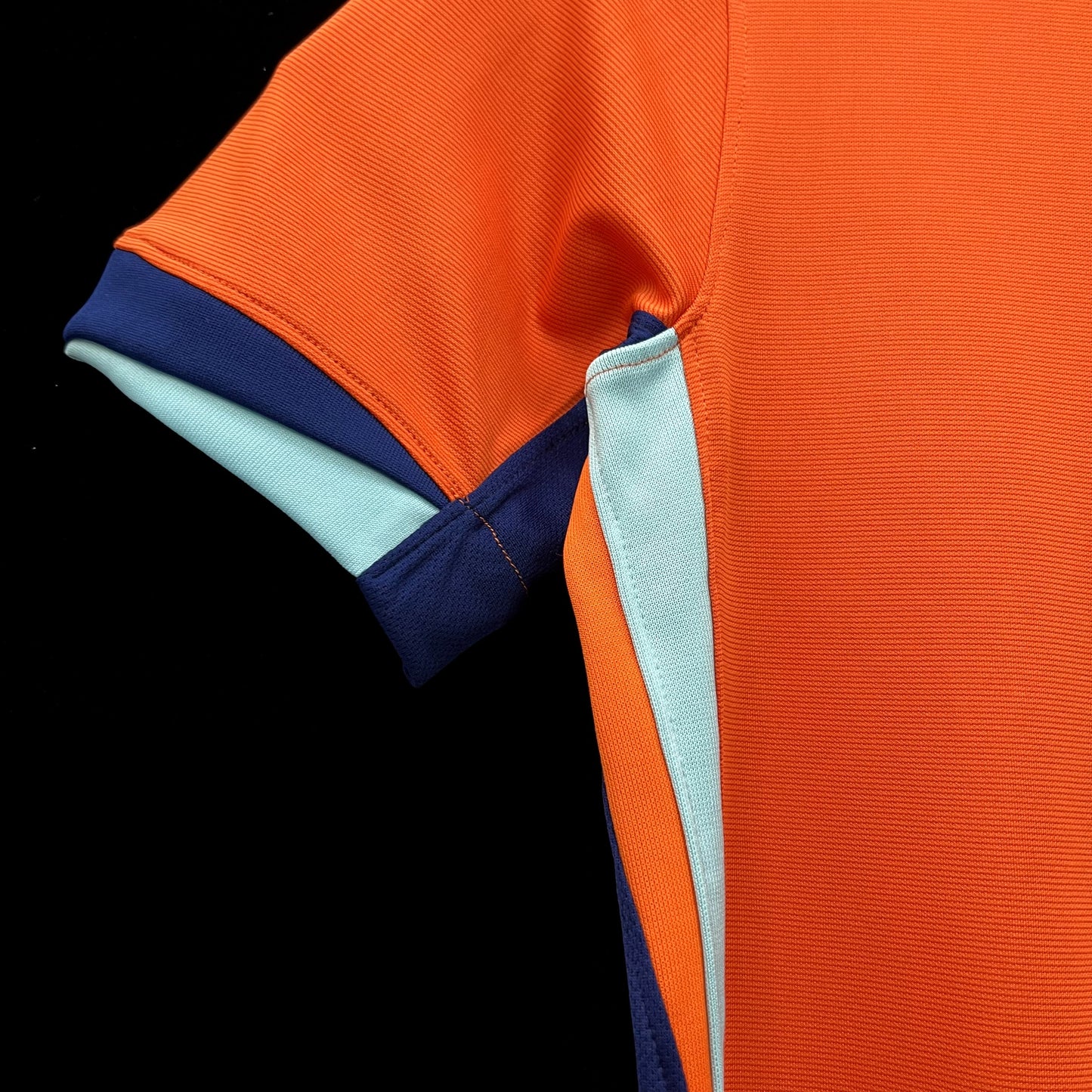 Netherlands Virgil van Dijk 4 Home Soccer Jersey Euro 2024