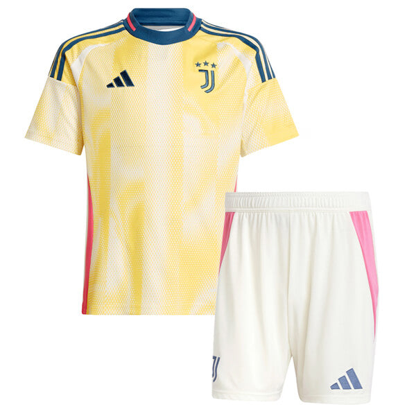 Juventus Cristiano Ronaldo 7 Kids Away Soccer Jersey 2024/25