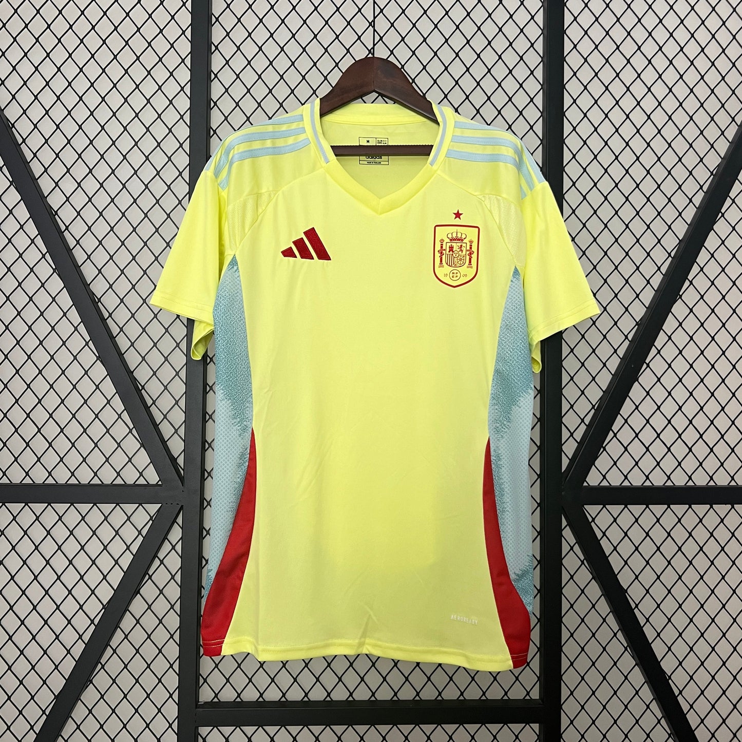 Spain Andrés Iniesta 6 Away Soccer Jersey Euro 2024