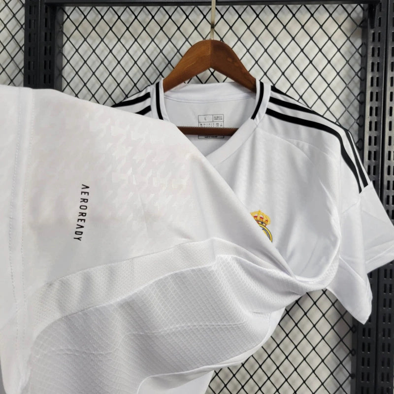 Real Madrid Kylian Mbappé 9 Home Soccer Jersey 2024/25