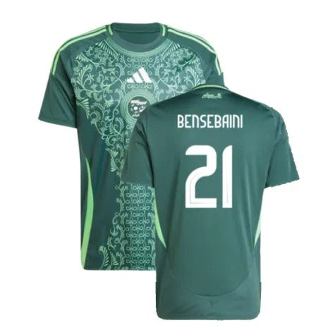 Algeria Ramy Bensebaini 21 Away Soccer Jersey 2024/25