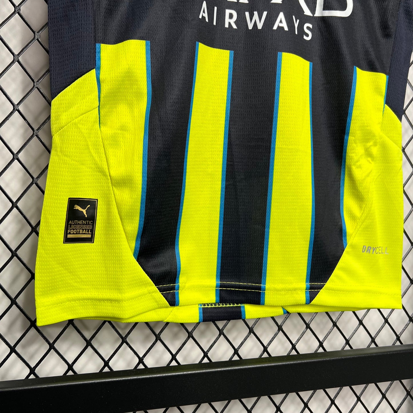 Man City Erling Haaland 9 Kids Away Soccer Jersey 2024/25