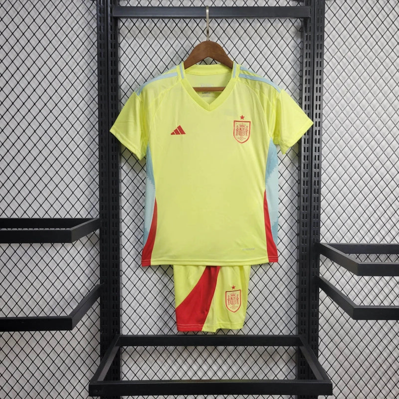 Spain Dani Carvajal 20 Kids Away Soccer Jersey Euro 2024