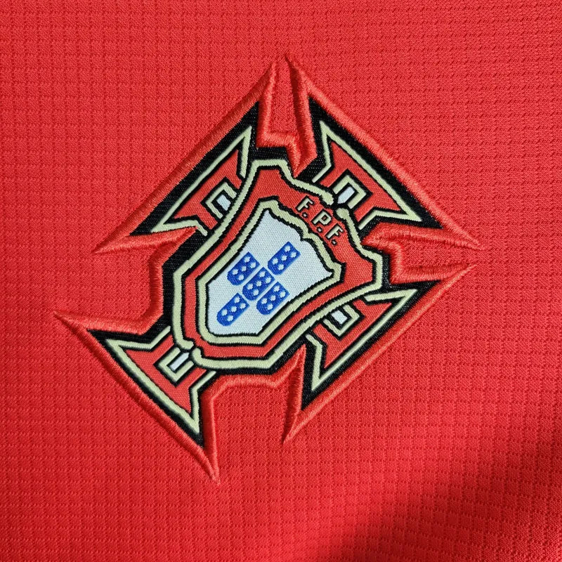 Women's Portugal Pepe 3 Home Soccer Jersey Euro 2024