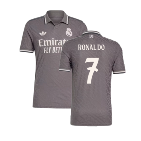 Real Madrid Cristiano Ronaldo 7 Third Soccer Jersey 2024/25