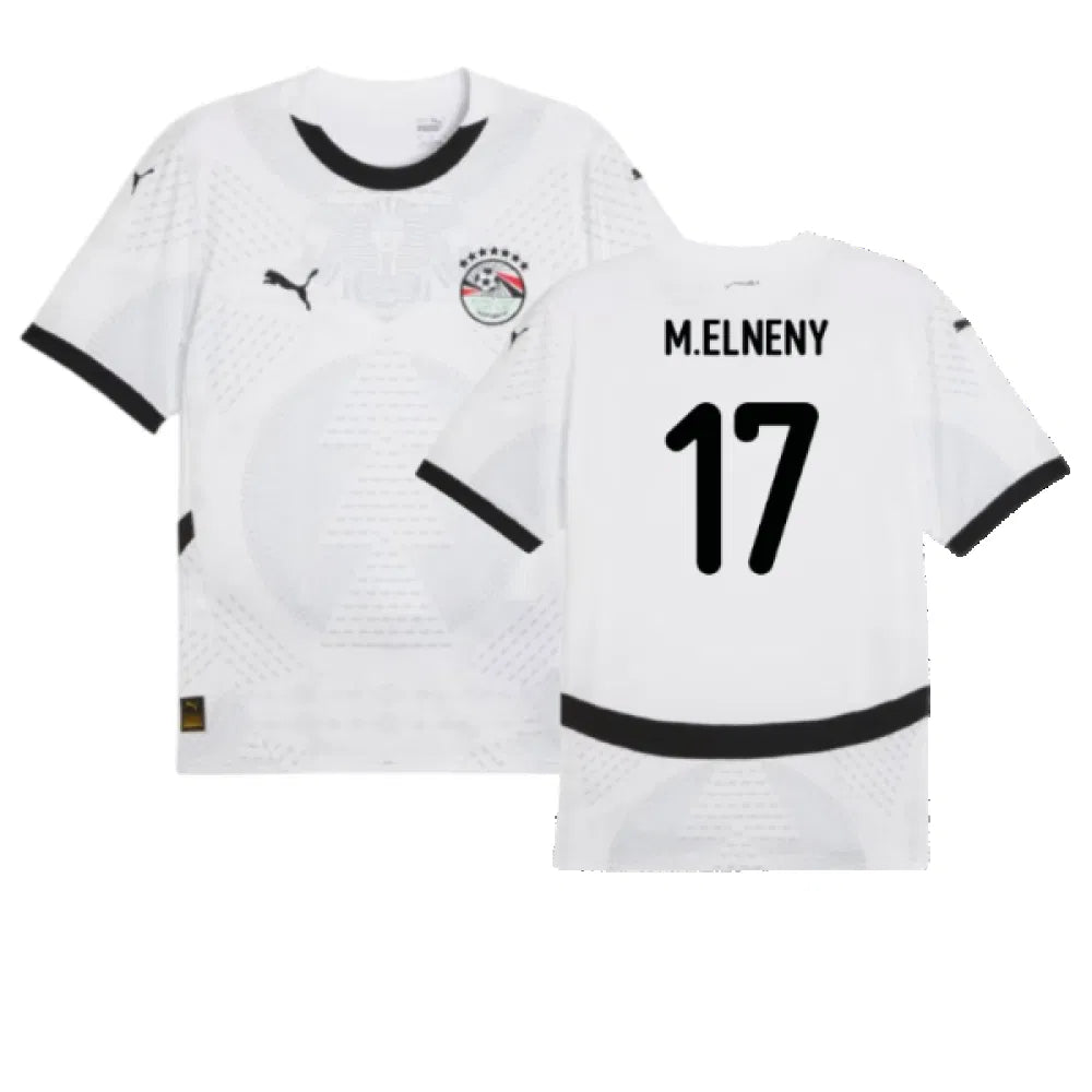 Egypt Mohamed Elneny 17 Away Soccer Jersey 2024/25