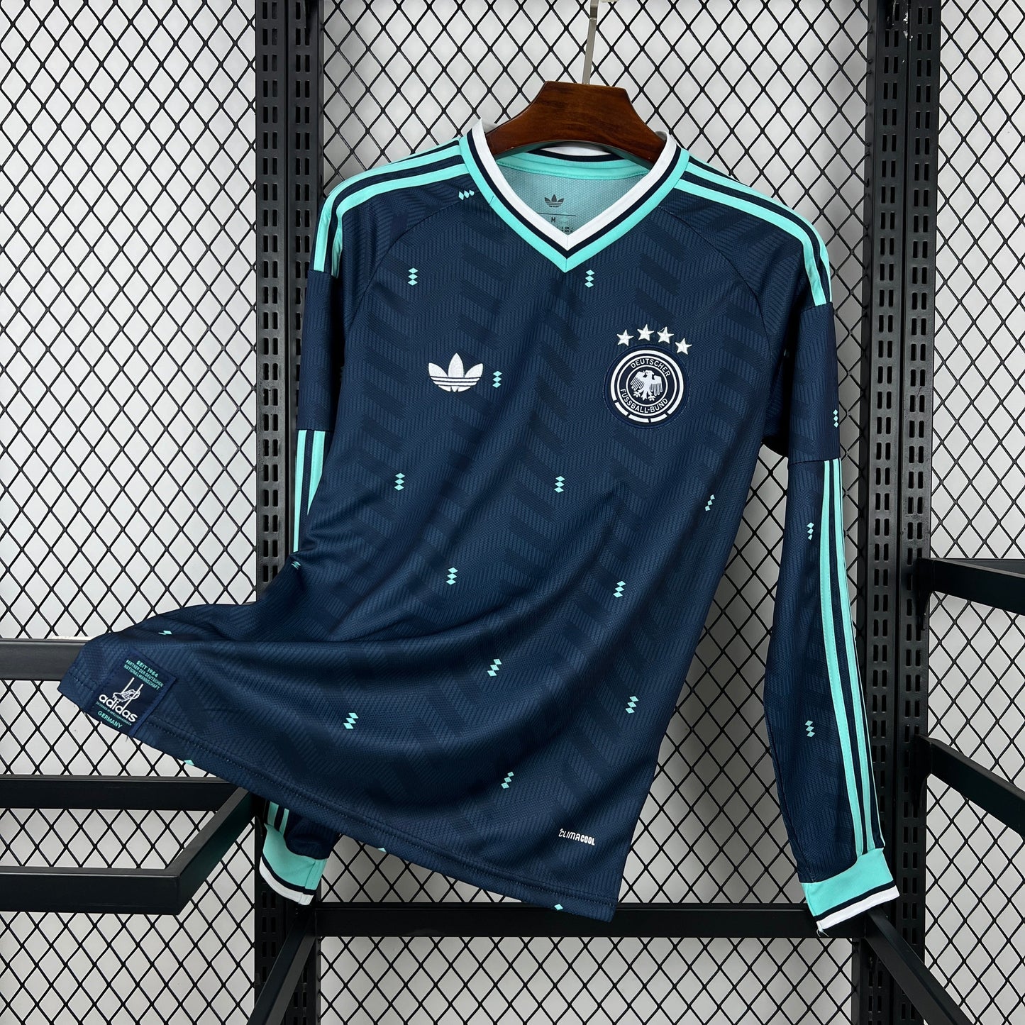 Germany Jamal Musiala 10 Long Sleeve Away Soccer Jersey World Cup 2026