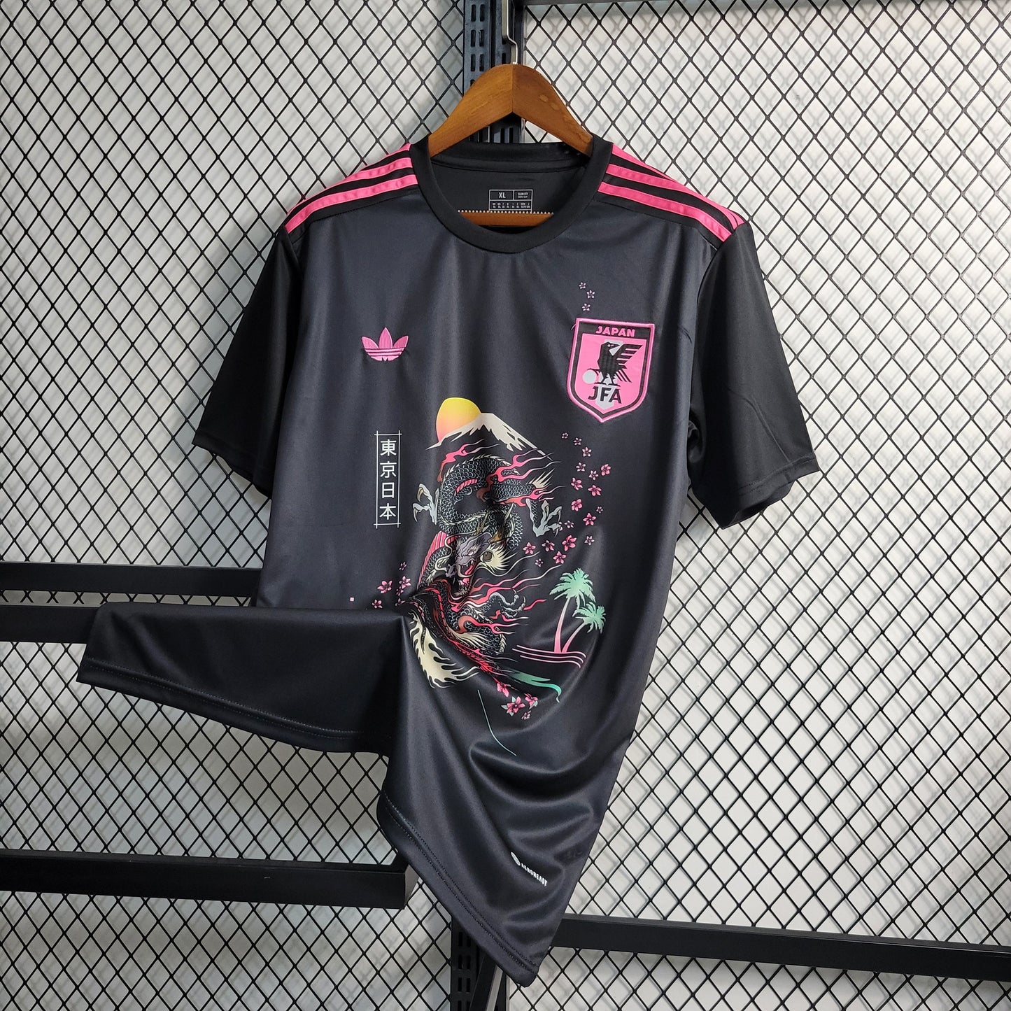 Japan Limited Edition Dragon Soccer Jersey 2023/24 - Black
