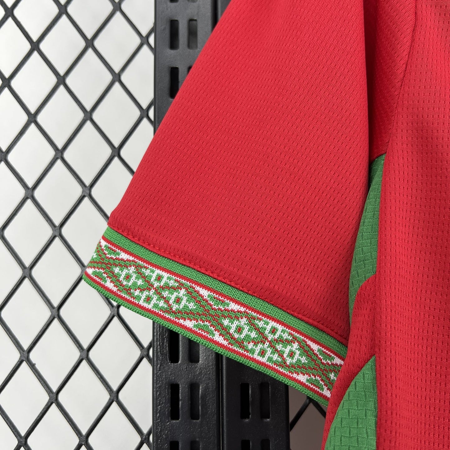 Morocco Nayef Aguerd 5 Home Soccer Jersey World Cup 2026